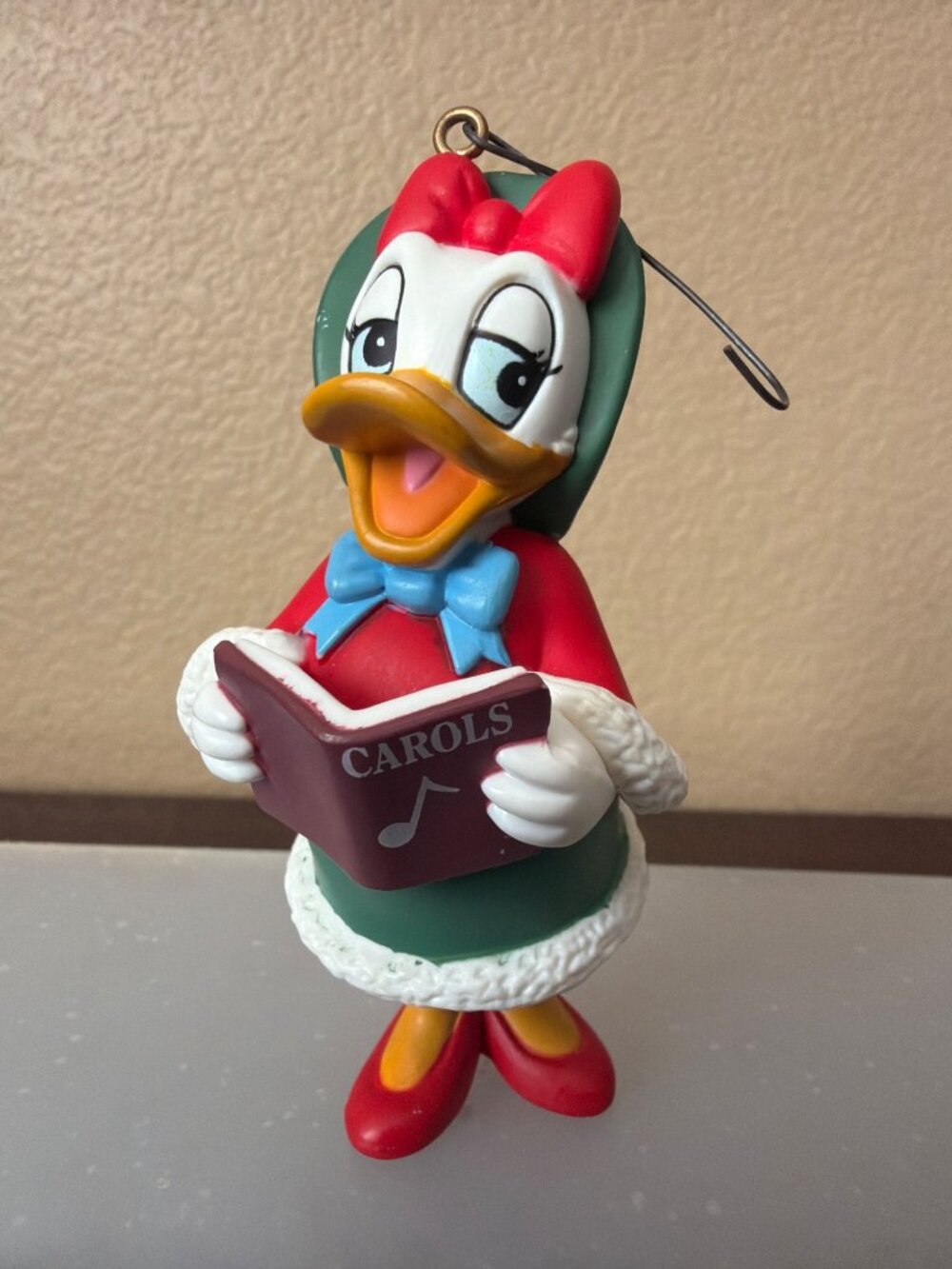 Vintage 1990s Grolier Disney Donald Daisy Duck Christmas Ornaments Lot of 4 - Picture 9 of 16